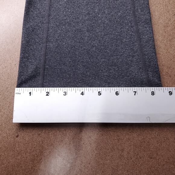 Prana Yoga Pants Women S Charcoal Gray Heather Wide Leg Flare Athleisure Casual - Picture 10 of 12